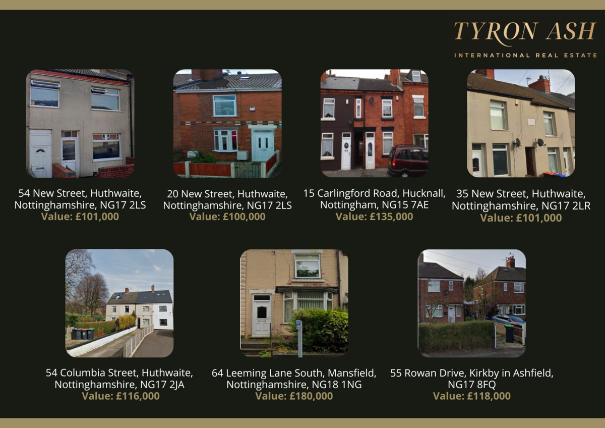 18 House Property Portfolio, Nottingham, NG17